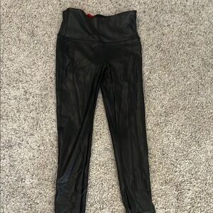 Spanx faux leather leggings